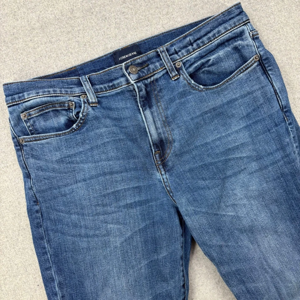 J. Jeans Crew 770 Para Hombre 34x30 Real Lavado Medio Kurabo Premium Denim Japonés Foto 1 de 4