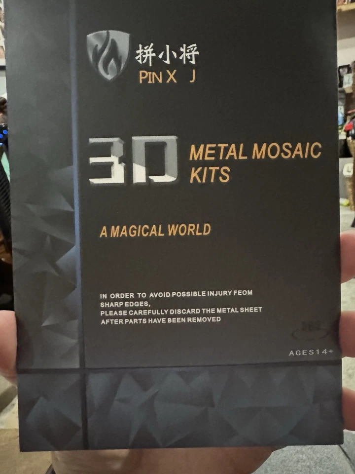 Rompecabezas de Metal 3D - Kit Modelo Hágalo Usted Mismo Catedral de San Basilio, Acero Inoxidable, Edades 14+ Foto 1 de 1