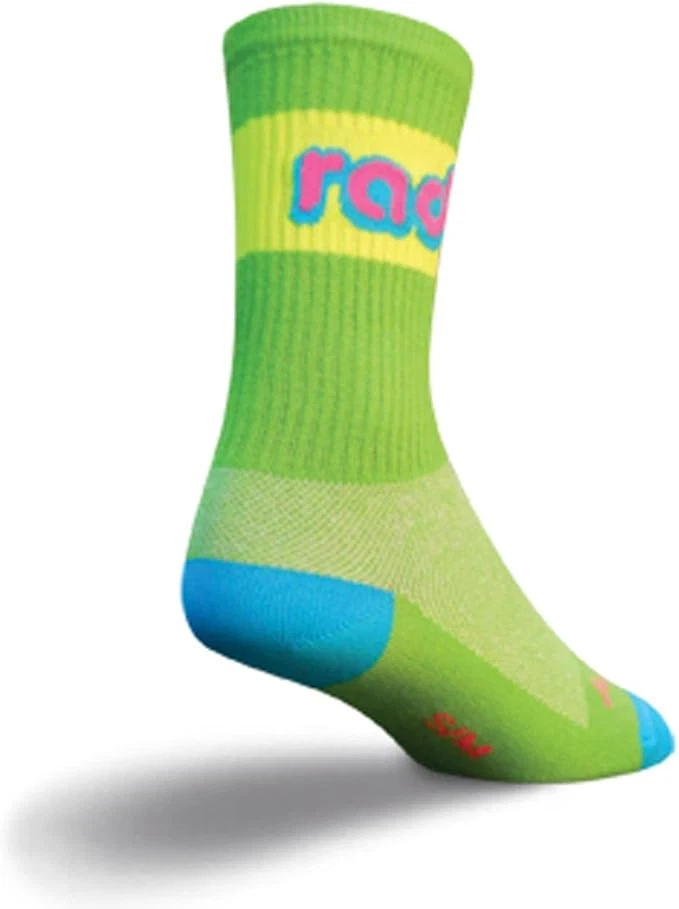 Sockguy Rad Crew Sock, Green - L/XL  Size 9-13   NWT - Image 1 of 1