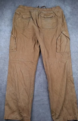 Pantalones cargo Nike Air Jordan Essentials Chicago para hombre XL marrón desgastado pierna ancha Foto 1 de 4