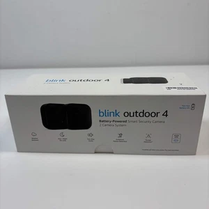 New Blink Outdoor 4 Smart Security Camera 2 Camera System - Picture 1 of 6