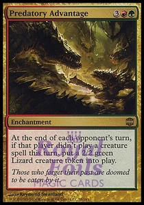 Predatory Advantage 1x FOIL ARB MTG Alara Reborn Rare MINT red green - Picture 1 of 1