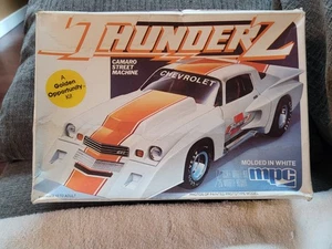 VINTAGE MODEL-MPC 1982 #1-0821 THUNDER Z Camaro Model kit Builder w/box - Picture 1 of 14