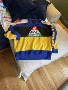 Rare Ralph Lauren Ski 92 RL Polo Racing PRL Colorblock Pullover Funnel Neck XXL - Picture 1 of 1
