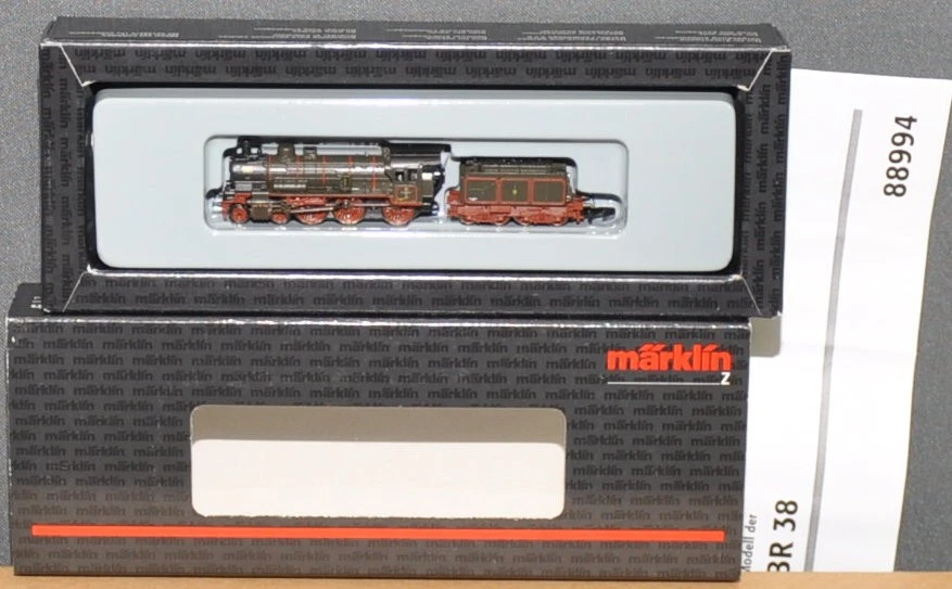 Märklin 88994 Dampflok   P8   KPEV   grün/schwarz   fabrikneu  OVP  Spur Z - Bild 1 von 1