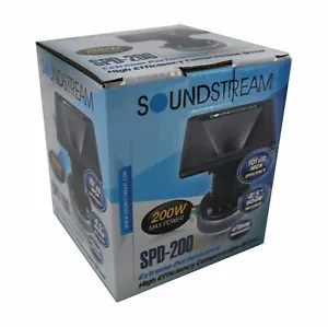SOUNDSTREAM SPD-200 200 WATT COMPRESSION HORN PRO CAR AUDIO DRIVER SPEAKER 4 OHM - Picture 1 of 3