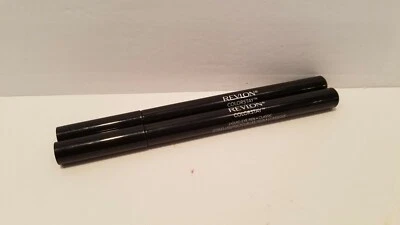 Revlon ~ Lote 2 ~ Lápiz delineador líquido Colorstay ~ #01 negro más negro ~ Nuevo sin caja Foto 1 de 3