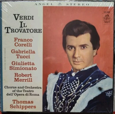 Verdi Il Trovatore, Thomas Schippers 3-LP Set w/ Booklet C/L-3653 NEW SEALED - Image 1 of 2