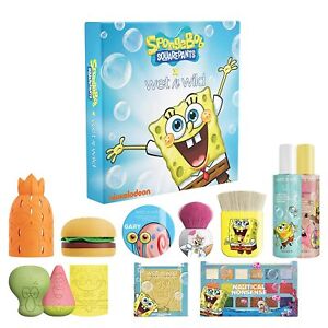 Wet N Wild SpongeBob SQUAREPANTS Complete Makeup Set Nickelodeon (PR BOX)