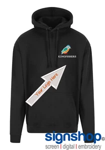 RX350 Pro Hoodie Personalised Embroidered FREE Logo Setup - Picture 1 of 18