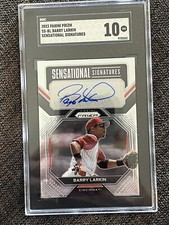 2023 Panini Prizm Sensational Signatures Barry Larkin SGC 10