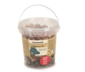 Beeztees Mini Bones Mix Un Unwiderstehlicher Snack per Il Cane 500g - Foto 1 di 1