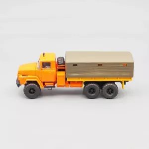 KrAZ-260 Orange Truck w Tent Diecast Model 1:43 H290TOr - Picture 1 of 2