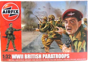 AIRFIX SEGUNDA GUERRA MUNDIAL BRITISH PARATROOPS A02701 1:32 Nuevo en caja sellada - Imagen 1 de 3