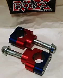 BAR MOUNTS KAWASAKI KX500 KX 500 1989-2004 HANDLEBAR CLAMPS 28mm 1-1/8" FAT BAR - Picture 1 of 1