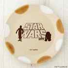 Star Wars C-3PO R2-D2 Dish Plate 17cm Amber White Pottery MASHICO Japan