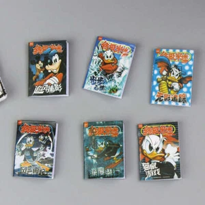 1:12 Puppenhaus Miniatur japanische Cartoon-Set/Miniaturbücher C138 - Bild 1 von 3