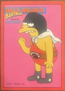 SkyBox The Simpsons Series 2 Trading Card - B9 Half-Nelson - Picture 1 of 2