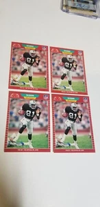 (4X) Tim Brown 1989 Pro-Set Rookies #183 Oakland Raiders - Bild 1 von 2
