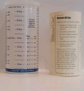 Pampered Chef Measure All ~ Measuring Cup ~  For Wet Dry Liquid Solid 2000 - Picture 1 of 8