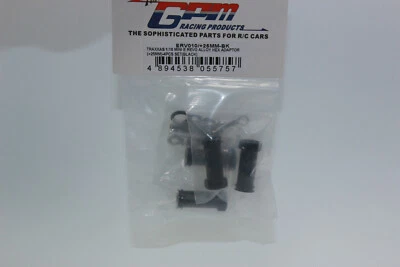 GPM ERV 010 25 MM BK schwarz HEX ADAPTOR 25 mm SET  TRX 1:16 E-REVO  NEU  - Bild 1 von 4