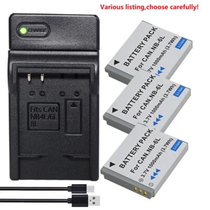 Cargador de batería o USB NB-6L para Canon PowerShot SX540 HS SX600 SX610 SX710 HS - Imagen 1 de 42