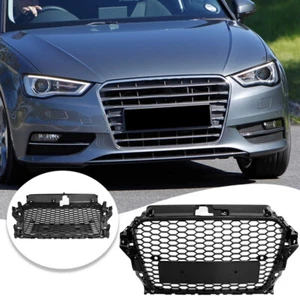 Parrilla delantera deportiva estilo Honycomb RS3 para Audi A3 S3 2013-2016 8V - Imagen 1 de 17
