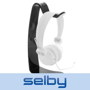 Coloud Colors White On-Ear Headphones C22M with Bonus Headphone Stand - Picture 1 of 9