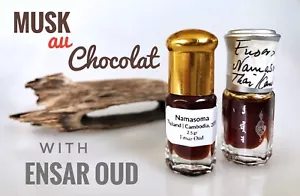 Musk au Chocolat 3ml- with Ensar Oud Namasoma 2019 by Duftkumpels-Oud Deer Musk - Picture 1 of 5