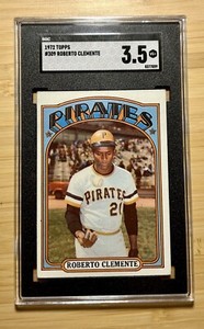 1972 Topps Roberto Clemente #309 SGC 3.5