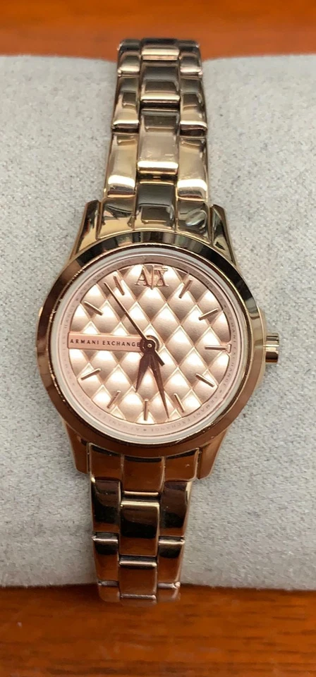 Женские часы Armani Exchange AX5213 Lady Hampton циферблат розовое золото розовое золото - Изображение 1 из 1