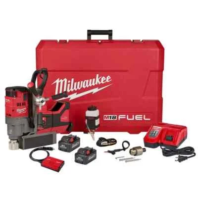 Milwaukee 2788-22HD M18 FUEL 18V 1-1/2" Lineman Magnetic Drill High Demand Kit - Image 1 of 2