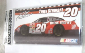 Tony Stewart 20 NASCAR 6 Notizkarten mit Umschlägen leer innen/Geldhalter 2003 - Bild 1 von 3