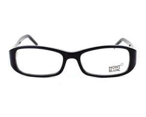 Mont Blanc MB 351 005 Black Plastic Optical Eyeglasses Frame 53-16-135 MB0351 RX - Picture 1 of 3