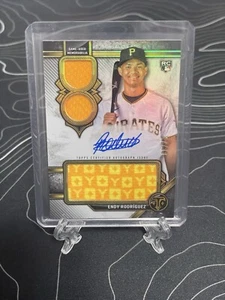 2024 Triple Threads Endy Rodriguez On Card Auto Triple Jersey Relic RC /99 - Picture 1 of 2