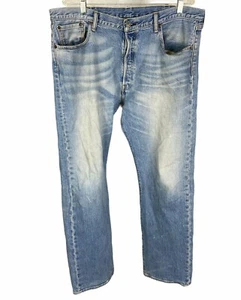 Levi’s 501 Button-Fly Denim Straight Leg Original Fit Jeans Men’s Size 38x32 - Picture 1 of 6