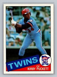 1985 Topps #536 Kirby Puckett Rookie NM & Centered