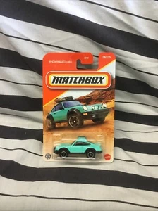 Porsche 911 Rally Teal #120 Matchbox 2025 Mainline 1985 - Imagen 1 de 3