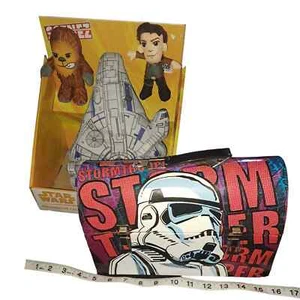 NIB-STAR WARS Storm Trooper Lunch Box- Millennium Falcon Pillow Set - Picture 1 of 7