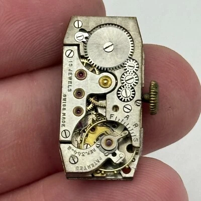 12.6mm Ladies Cyma 344.a Balance Ok Manual Wind Watch Movement Vintage PARTS - Image 1 of 4