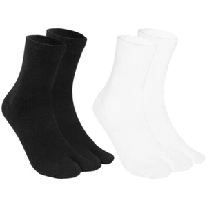 2 Paar Herren Zehensocken Zehentrennsocken Antirutsch Zehensocken Split Toe Socken - Bild 1 von 12
