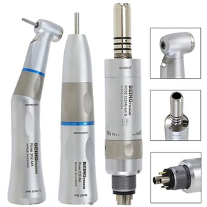BEING Dental Contraángulo Lenta Velocidad Motor Aire Pieza de Mano Recta LED 6 Pin KAVO - Imagen 1 de 117