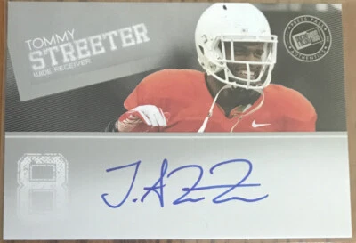 2012 Press Pass Autographs Silver Tommy Streeter PPS-TS Miami Hurricanes - Image 1 of 2