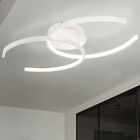 LED Decken Lampe Wohn Zimmer Beleuchtung Ring Design Leuchte wei SWITCH-DIMMER