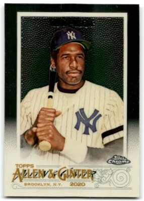 2020 TOPPS ALLEN & GINTER CHROME DAVE WINFIELD NEW YORK YANKEES #91 - Image 1 of 2