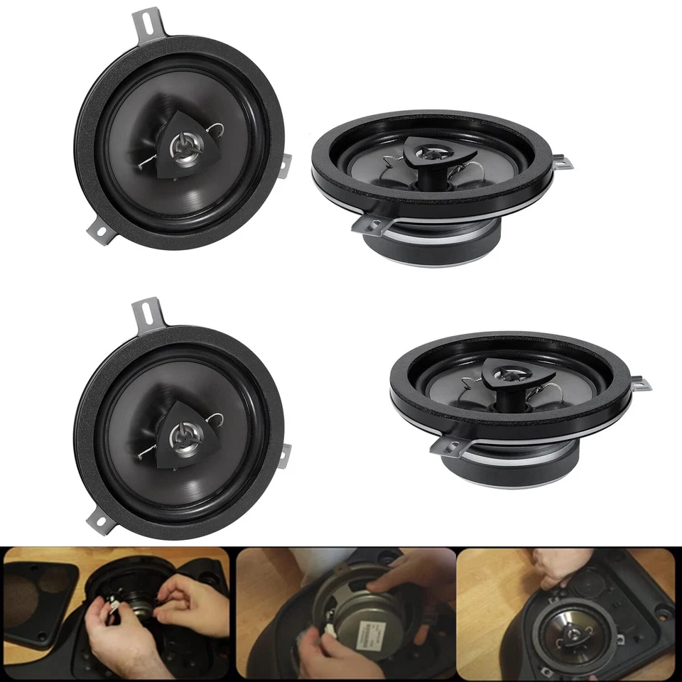 Kicker Speaker for Jeep Wrangler JK JKU 2007-2018 77KICK10 6.5inch (4Pack) - Image 1 of 4