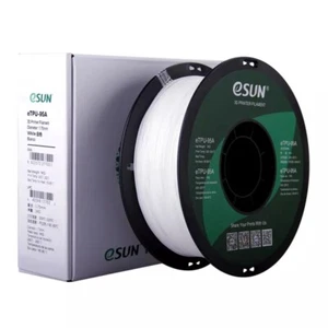 eSun eTPU 95A 1.75mm BLANCO 1kg Filamento de impresora 3D BLANCO para diseño artístico - Imagen 1 de 3