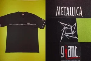 Camisa Metallica (XL) GIGANTE 1998 ¡PERFECTA!!! ¡HECHO EN USA!!! Jersey negro - Imagen 1 de 7
