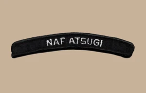 US Navy Naval Air Facility NAF Atsugi Kanagawa Giappone UIM Rocker Tab (01) - Foto 1 di 1