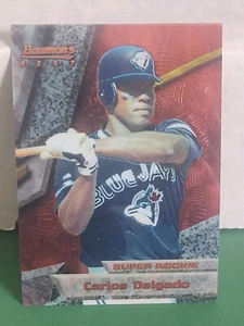 CARLOS DELGADO  BLUE JAYS  1994 BOWMAN'S BEST SUPER ROOKIE #83 - Picture 1 of 2